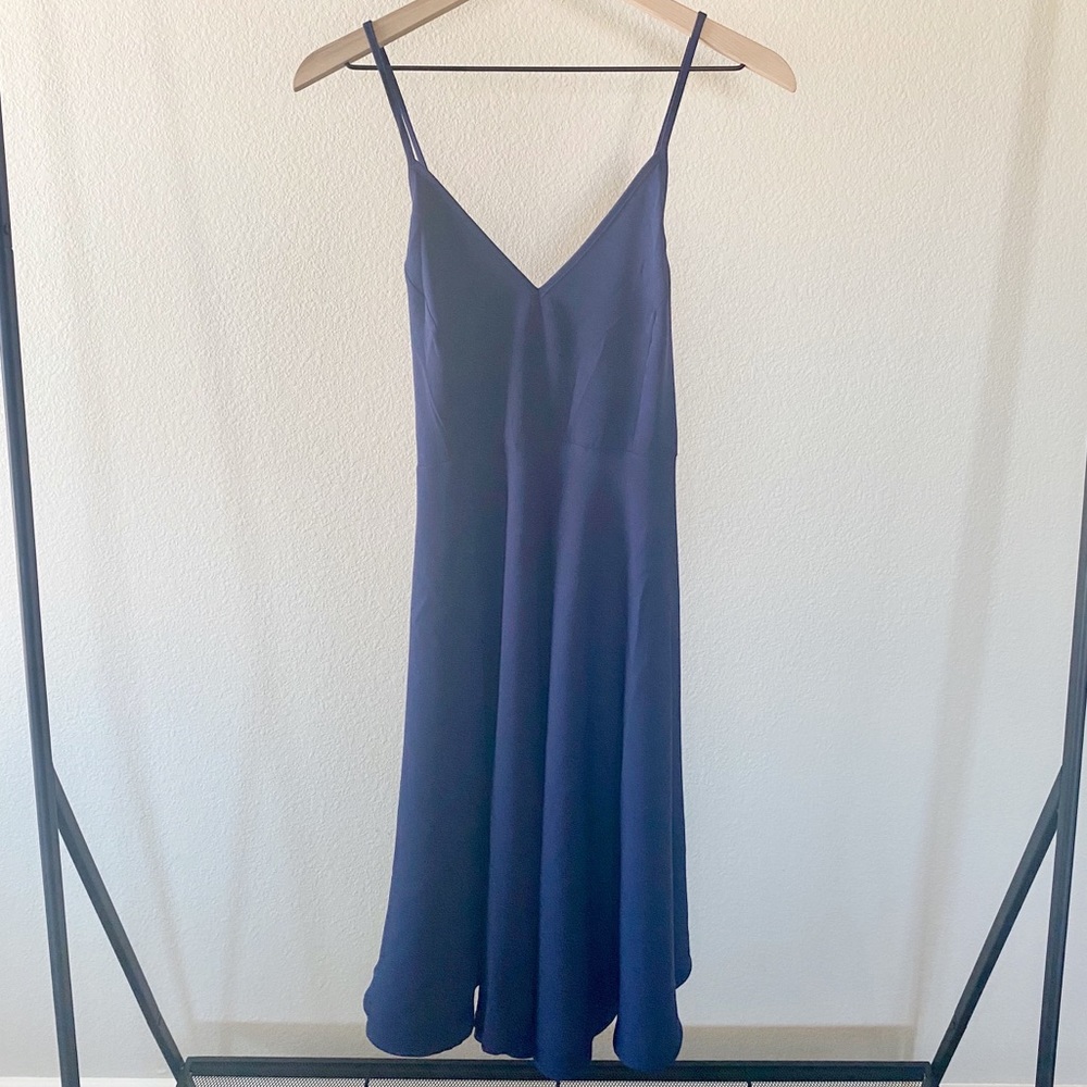 Elia Cher Spaghetti Strap Backless Dress